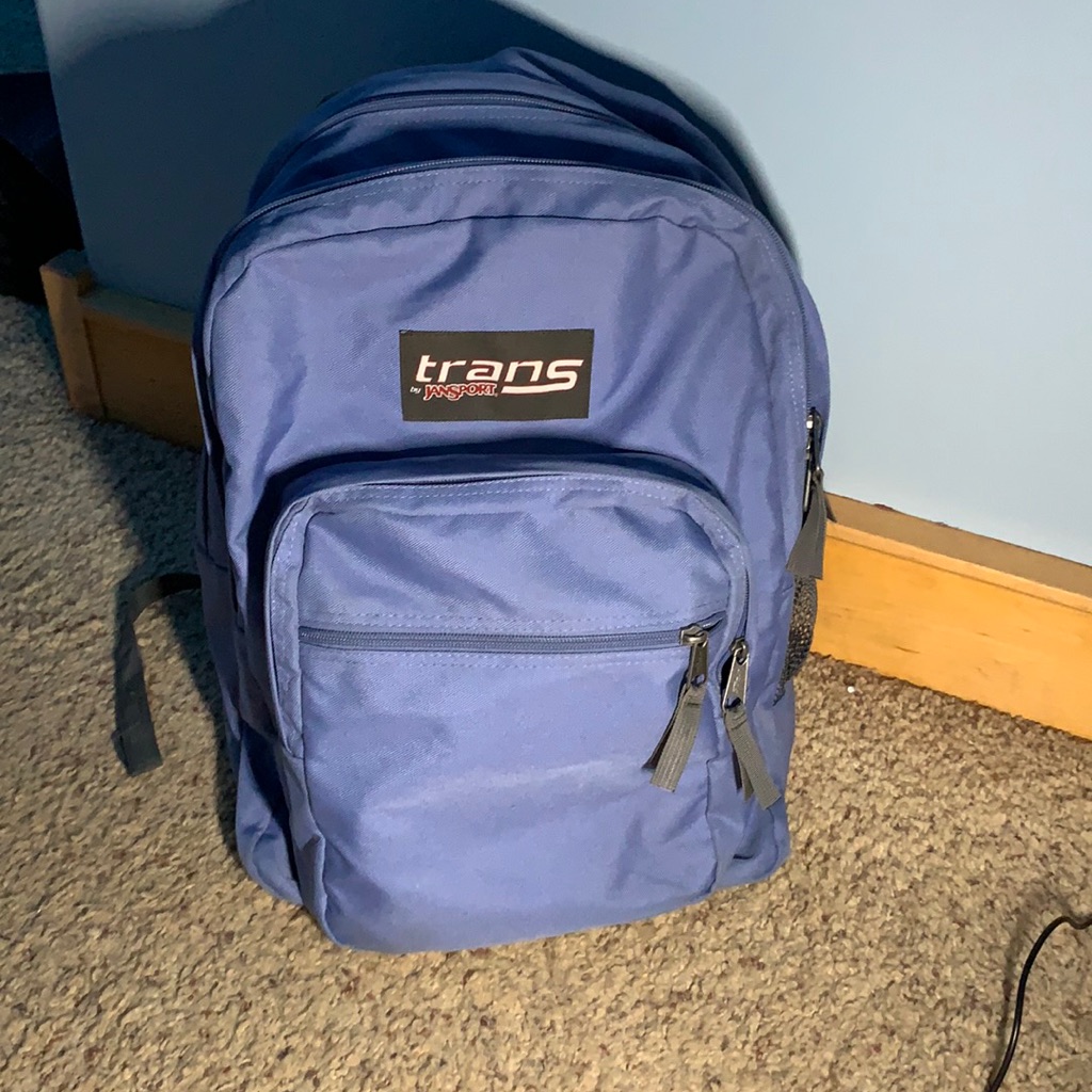 Purple Backpack.